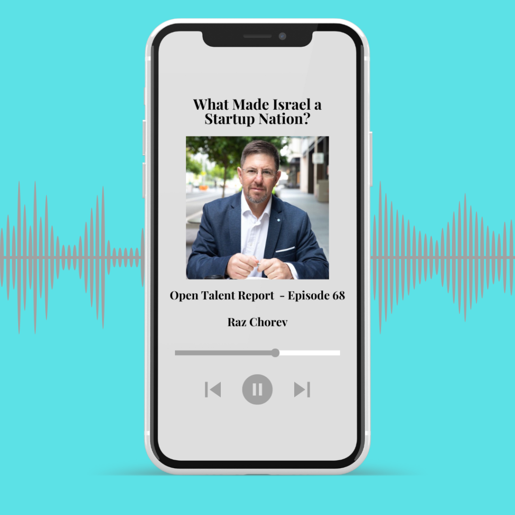 Podcast flyer - What made Israel a Startup Nation