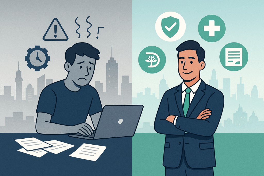 Freelancer to employee transition in Israel - from stress to security with employee benefits