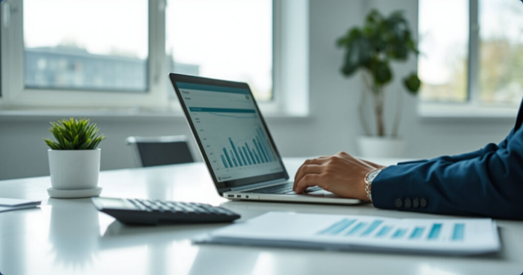 Employer of Record Israel: Full Cost & Pricing Guide 2026 14 Professional reviewing employer of record cost breakdown on a laptop