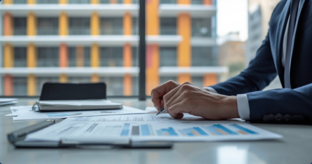 EOR vs Israeli Subsidiary: When Does It Make Financial Sense to Switch? 8 Professional reviewing financial charts and reports at a desk