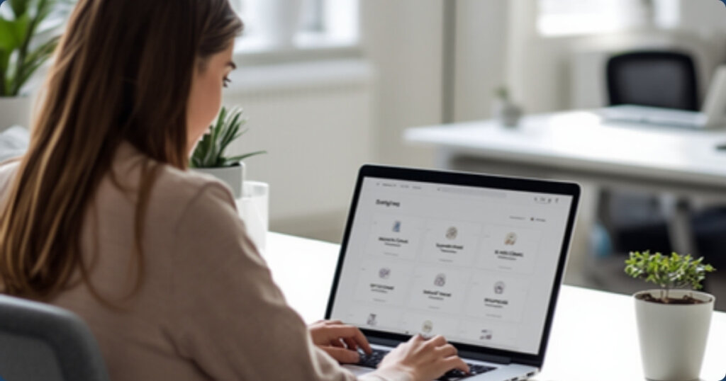 Deel & Remote.com Alternative for Israel: Why a Local EOR Serves Israeli Employees Better 8 Professional working on a laptop reviewing a global employment platform dashboard