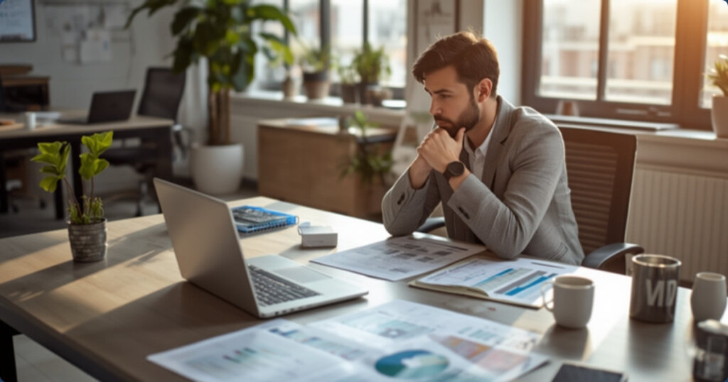 True Employer On-Cost in Israel 2026: Full Breakdown and What to Budget 3 Finance professional reviewing budget charts at a desk