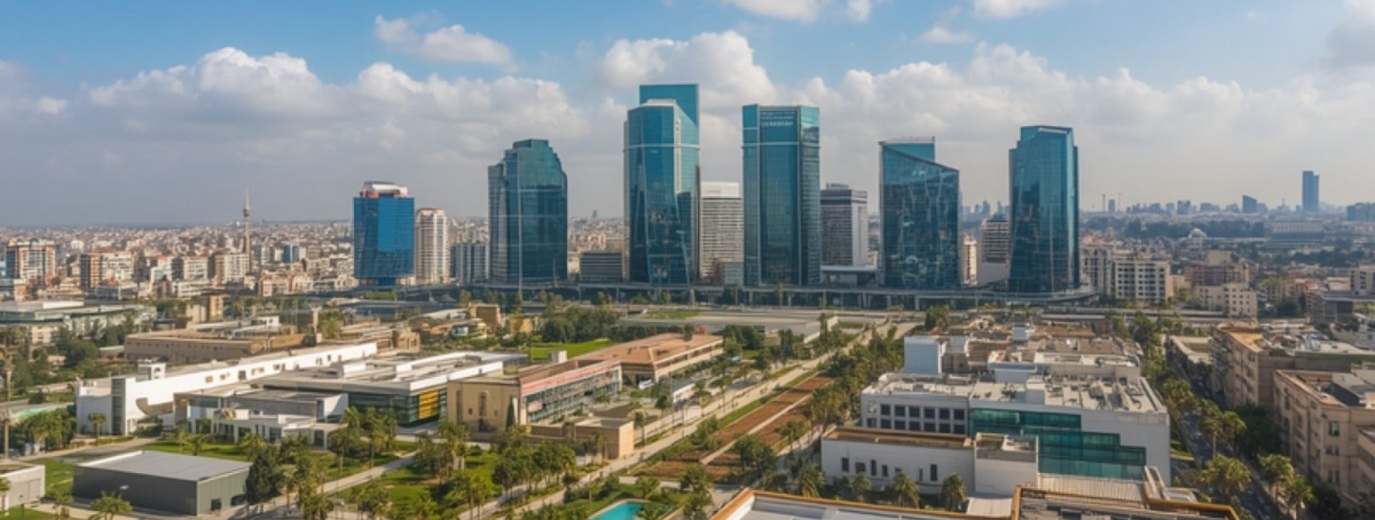 Modern Tel Aviv skyline representing global mobility to Israel