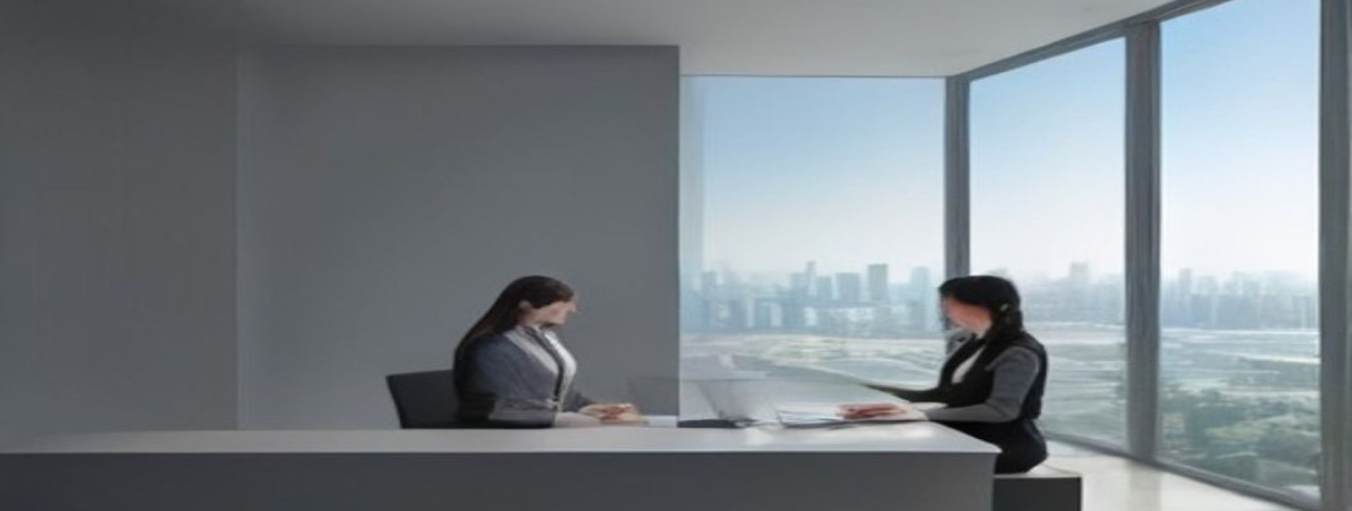 Business professionals reviewing registered office address Israel paperwork in a modern Tel Aviv office