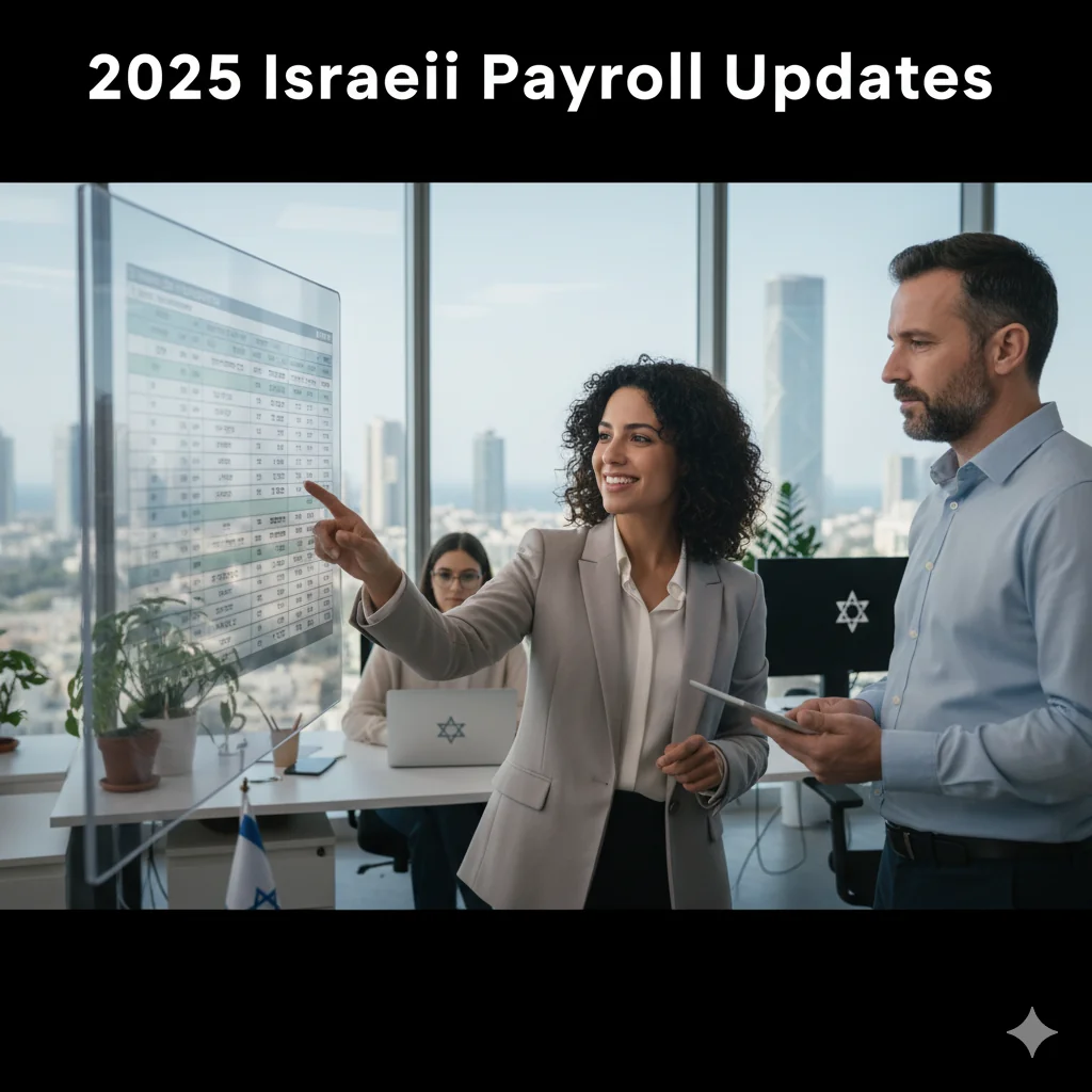 Israel EOR / AOR Experts 29 2025 Israeli Payroll Updates