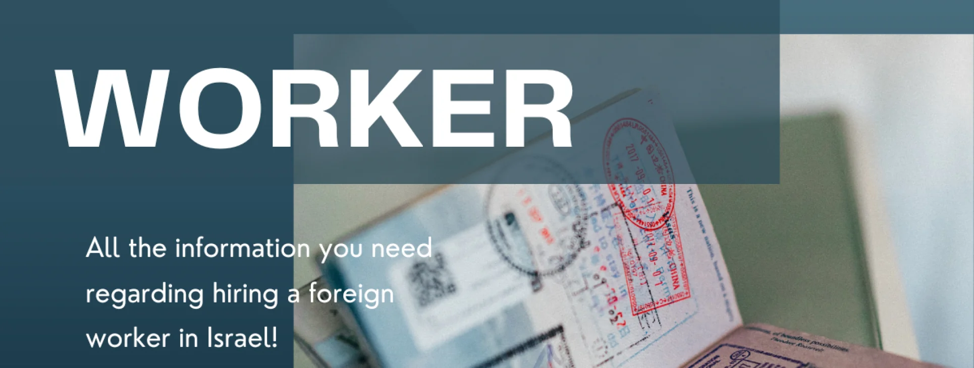 Hiring a foreign worker in Israel